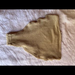 Bottoms only . High waist Youswim, sand , one size . Never worn